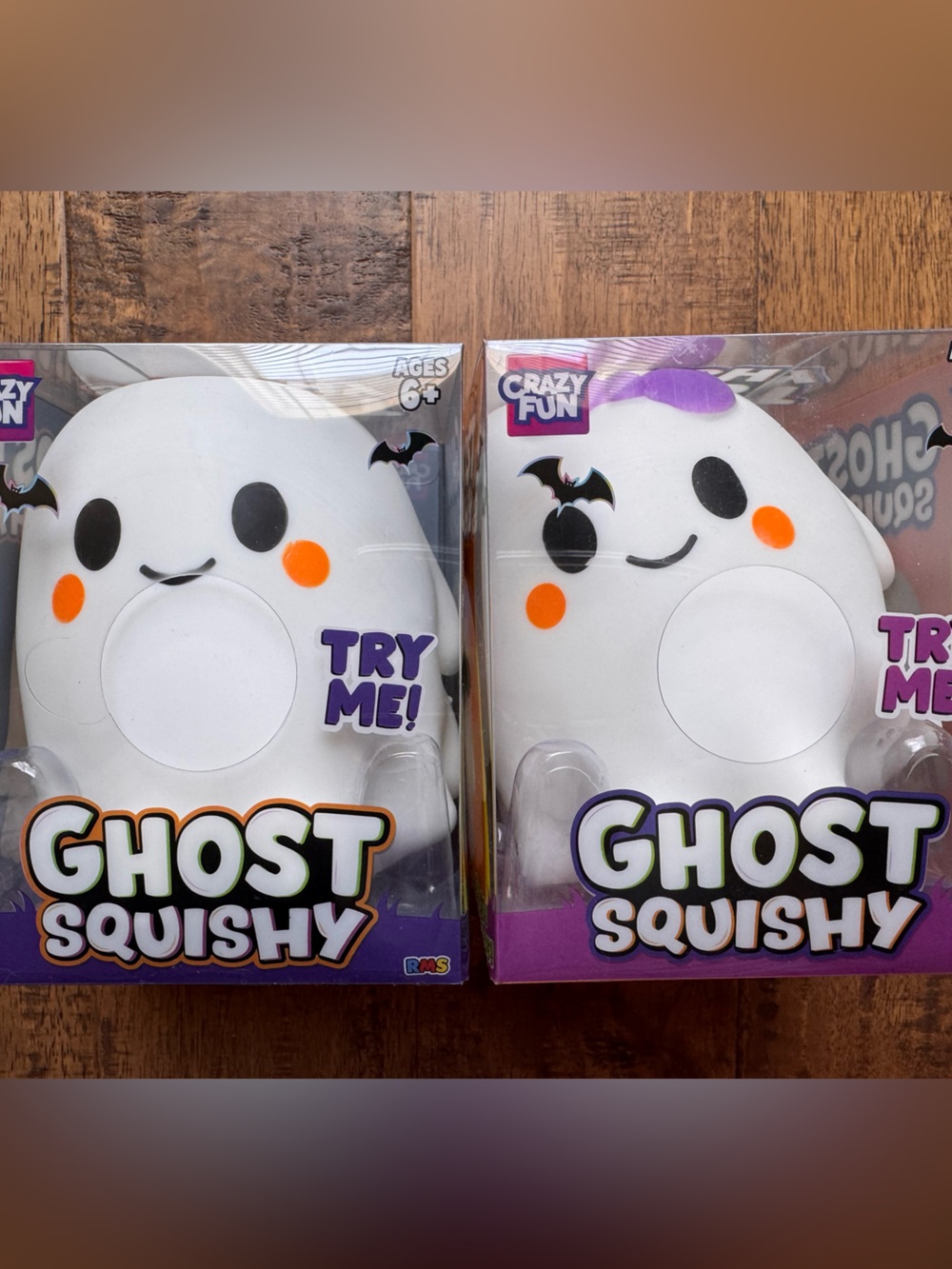Crazy Fun Boy & Girl Ghost Squishy 👻